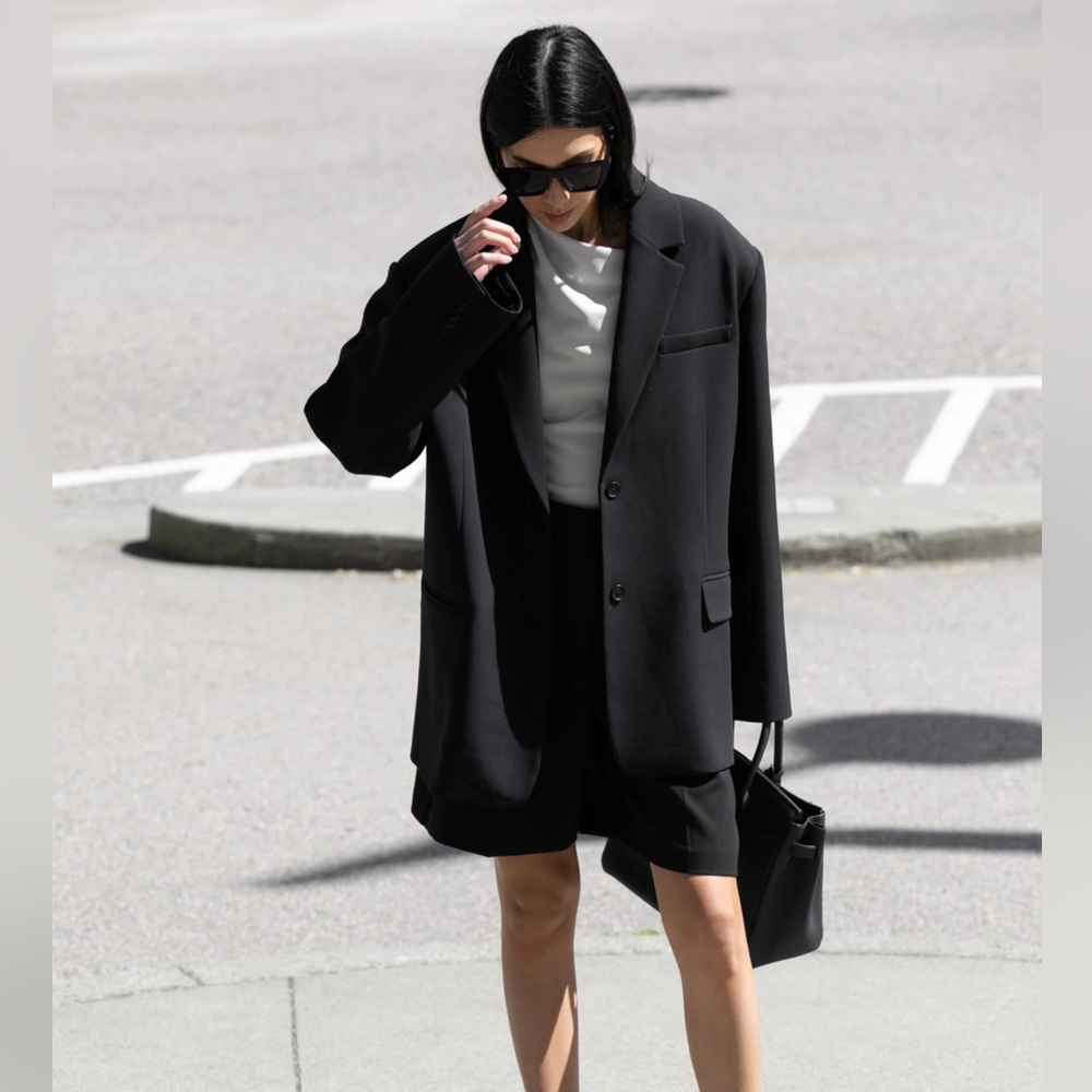 NWT Oak + Fort Oversized Blazer